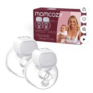 Momcozy S9Pro-V Wearable Breast Pump - White